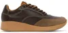 Jacquemus Brown Les Sculptures 'la Daddy' Sneakers In Dark Brown