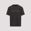 Jacquemus Typo T-shirt In Brown