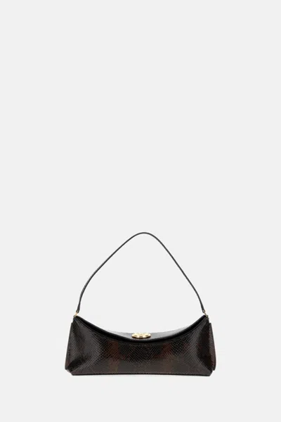 Jacquemus Brown Ovalo Clutch