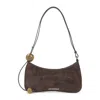 Jacquemus Le Bisou Perle Bag In Brown