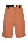 Jacquemus Men's Bermuda Shorts In Brown
