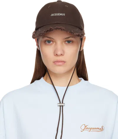 Jacquemus Brown 'the Artichaut' Cap