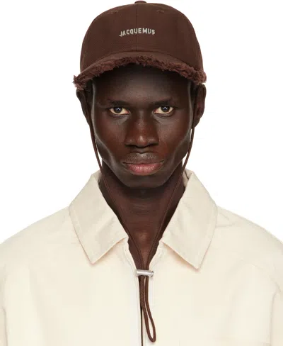 Jacquemus Brown 'the Artichaut' Cap In 850 Brown