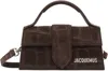 Jacquemus Brown 'the Bambino' Bag In 880 Dark Brown