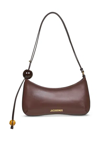 Jacquemus Brown The Bisou Perle Shoulder Bag