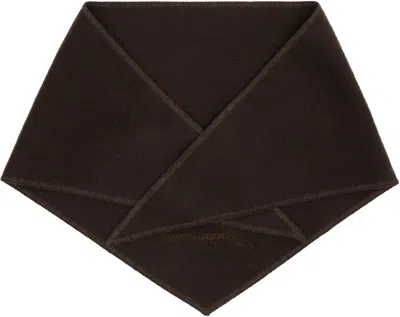 Jacquemus Brown 'the Cachemiro' Bandana Scarf