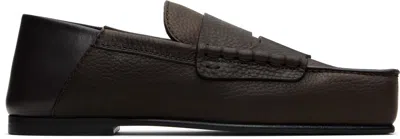 Jacquemus Brown 'the Carré' Loafers