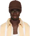 Jacquemus Brown 'the ' Cap In 850 Brown