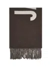 Jacquemus Brown The  Scarf In Brown