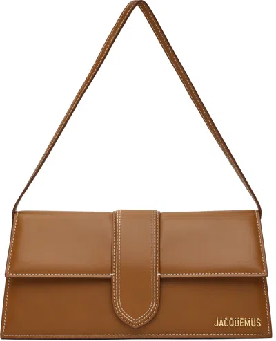 Jacquemus Brown 'the Long Bambino' Bag In 811 Light Brown 2