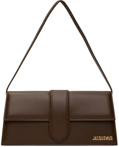 Jacquemus Brown 'the Long Bambino' Bag In 850 Brown