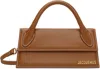 Jacquemus Womens Light Brown 2 Le Chiquito Long Leather Top-handle Bag In 811 Light Brown 2