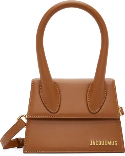 Jacquemus Brown 'the Medium Chiquito' Bag