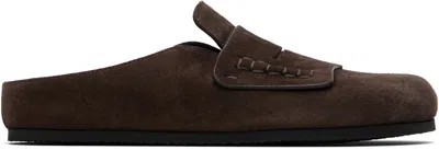 Jacquemus Brown 'the Mules' Loafers