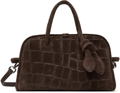 Jacquemus Brown 'the Small Turismo' Bag In 880 Dark Brown