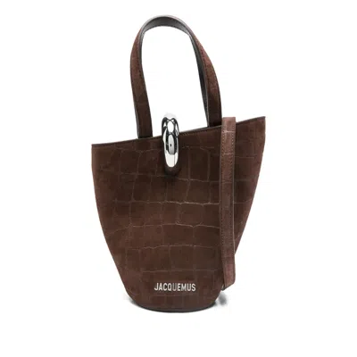 Jacquemus Brown Tote Bags