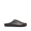 Jacquemus Round-toe Mules In Brown