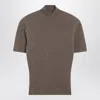 Jacquemus Brown Wool And Cashmere Top In Brown