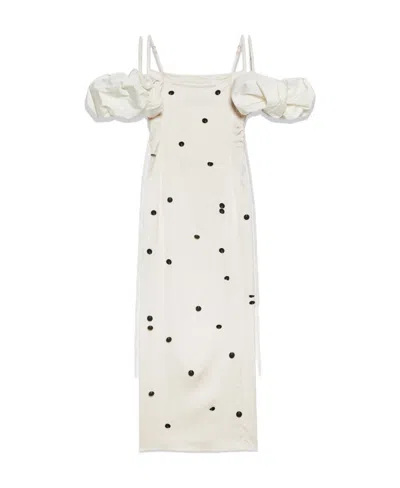 JACQUEMUS BUBBLE SLEEVE DRESS