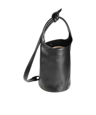 Jacquemus Bucket Handbags In Black