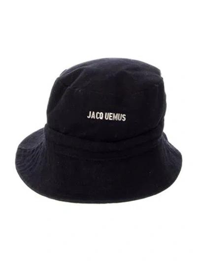 Pre-owned Jacquemus Bucket Hat In Black