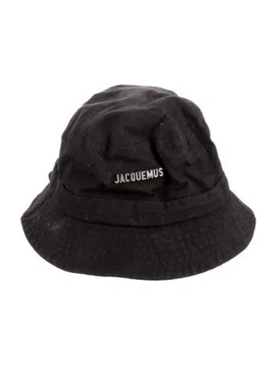 Pre-owned Jacquemus Bucket Hat In Black