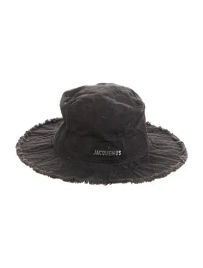 Pre-owned Jacquemus Bucket Hat In Black