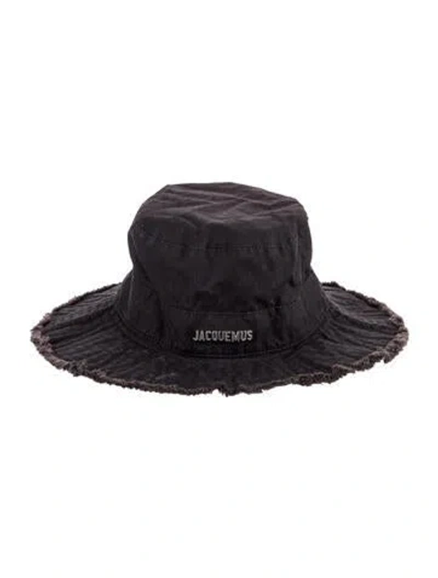 Pre-owned Jacquemus Bucket Hat In Black
