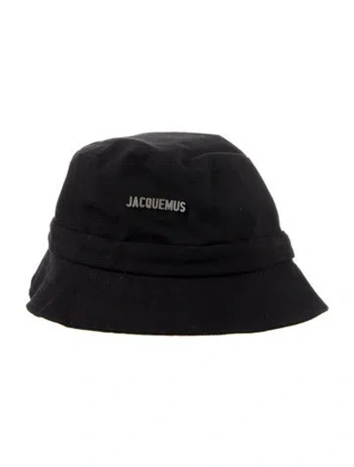 Pre-owned Jacquemus Bucket Hat In Black