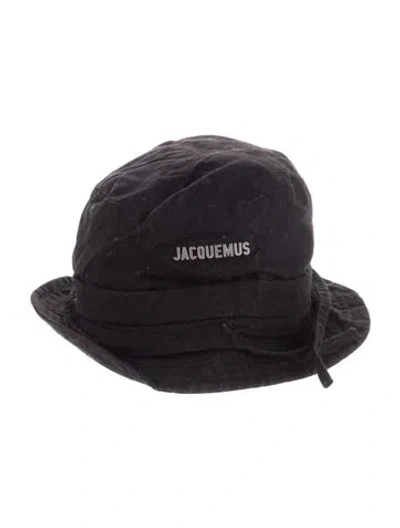 Pre-owned Jacquemus Bucket Hat In Black
