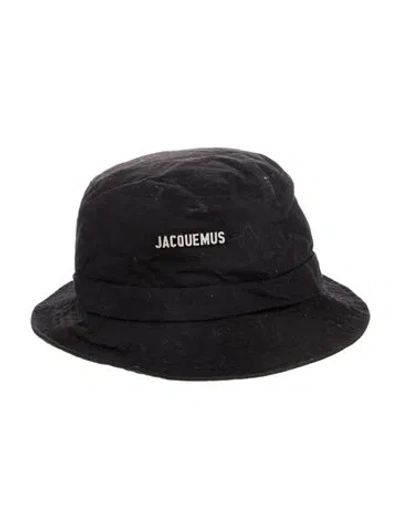 Pre-owned Jacquemus Bucket Hat In Black