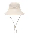 Jacquemus Le Bob De-nimes In Blanco