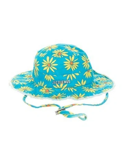 Pre-owned Jacquemus Bucket Hat In Blue