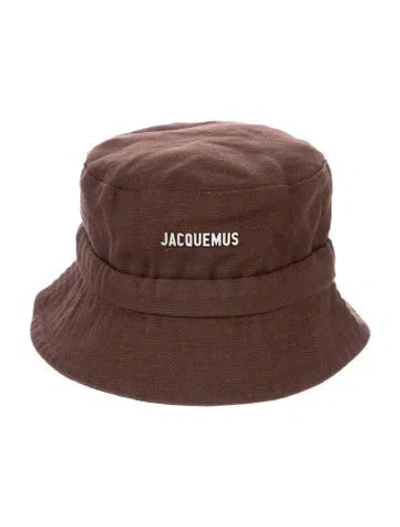 Pre-owned Jacquemus Bucket Hat In Brown