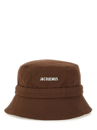 Jacquemus Bucket Hat "gadjo" In Brown