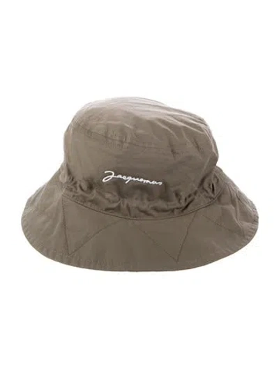 Pre-owned Jacquemus Bucket Hat In Green