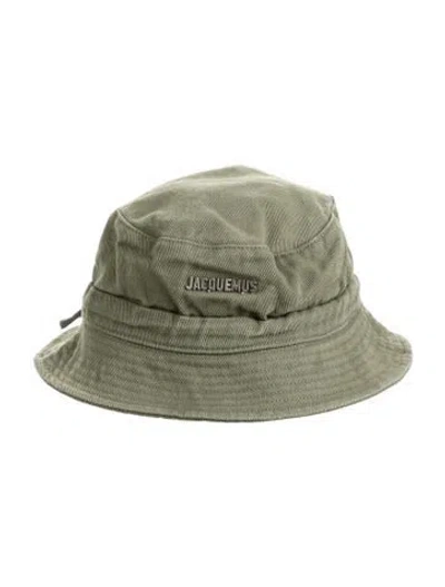 Pre-owned Jacquemus Bucket Hat In Green