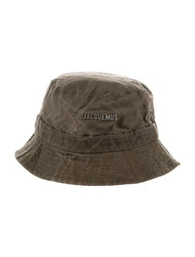 Pre-owned Jacquemus Bucket Hat In Green