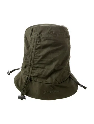 Pre-owned Jacquemus Bucket Hat In Green