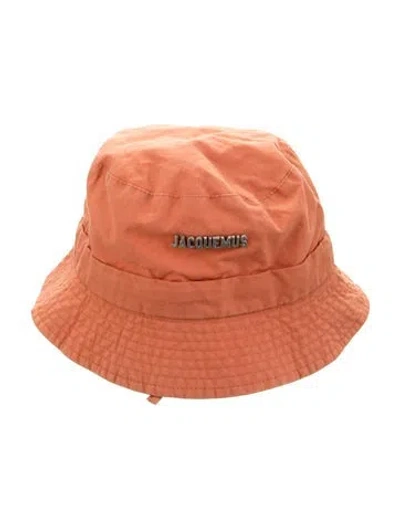 Pre-owned Jacquemus Bucket Hat In Orange