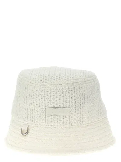 Jacquemus Bucket Hat In White