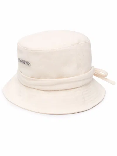 Jacquemus Bucket Hat In White