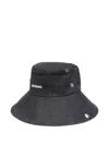 Jacquemus Le Bob Nimes Bucket Cap Woman Navy