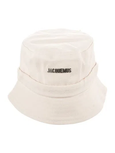 Pre-owned Jacquemus Bucket Hat W/tags In Neutrals