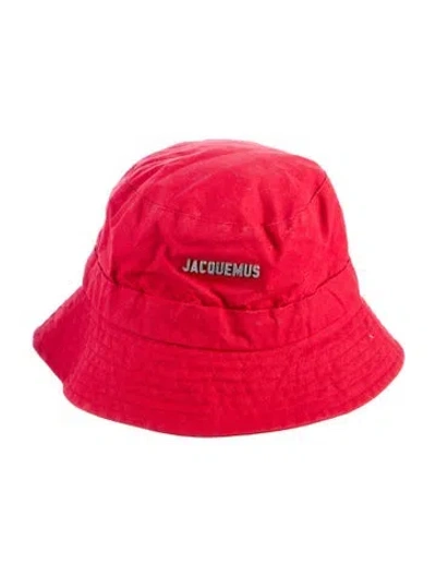 Pre-owned Jacquemus Bucket In Red