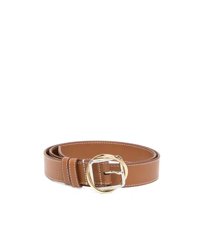 Jacquemus Buckle Belt In Brown