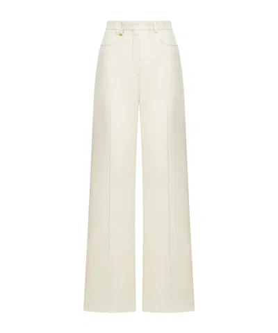 Jacquemus Le Pantalon Sauge In Beige