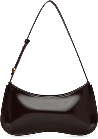 Jacquemus Burgundy 'the Bisou' Bag