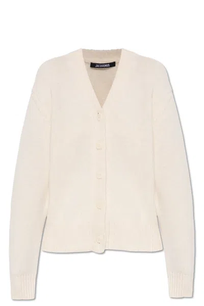 Jacquemus The  Cardigan In Beige