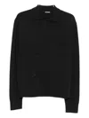 Jacquemus Button Cardigan In Gray